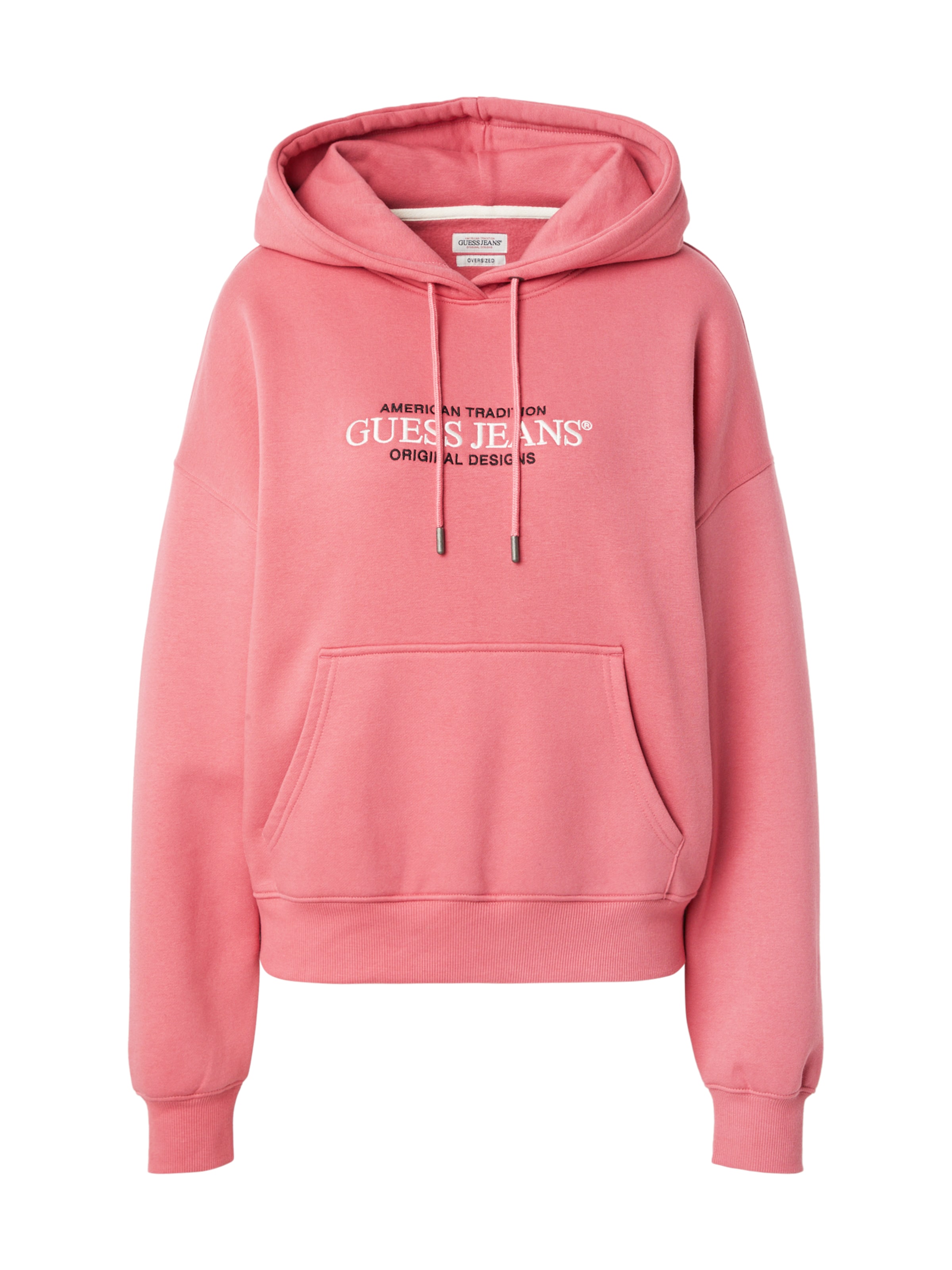 GUESS JEANS Sweatshirt 'American Tradition' in Pink: front