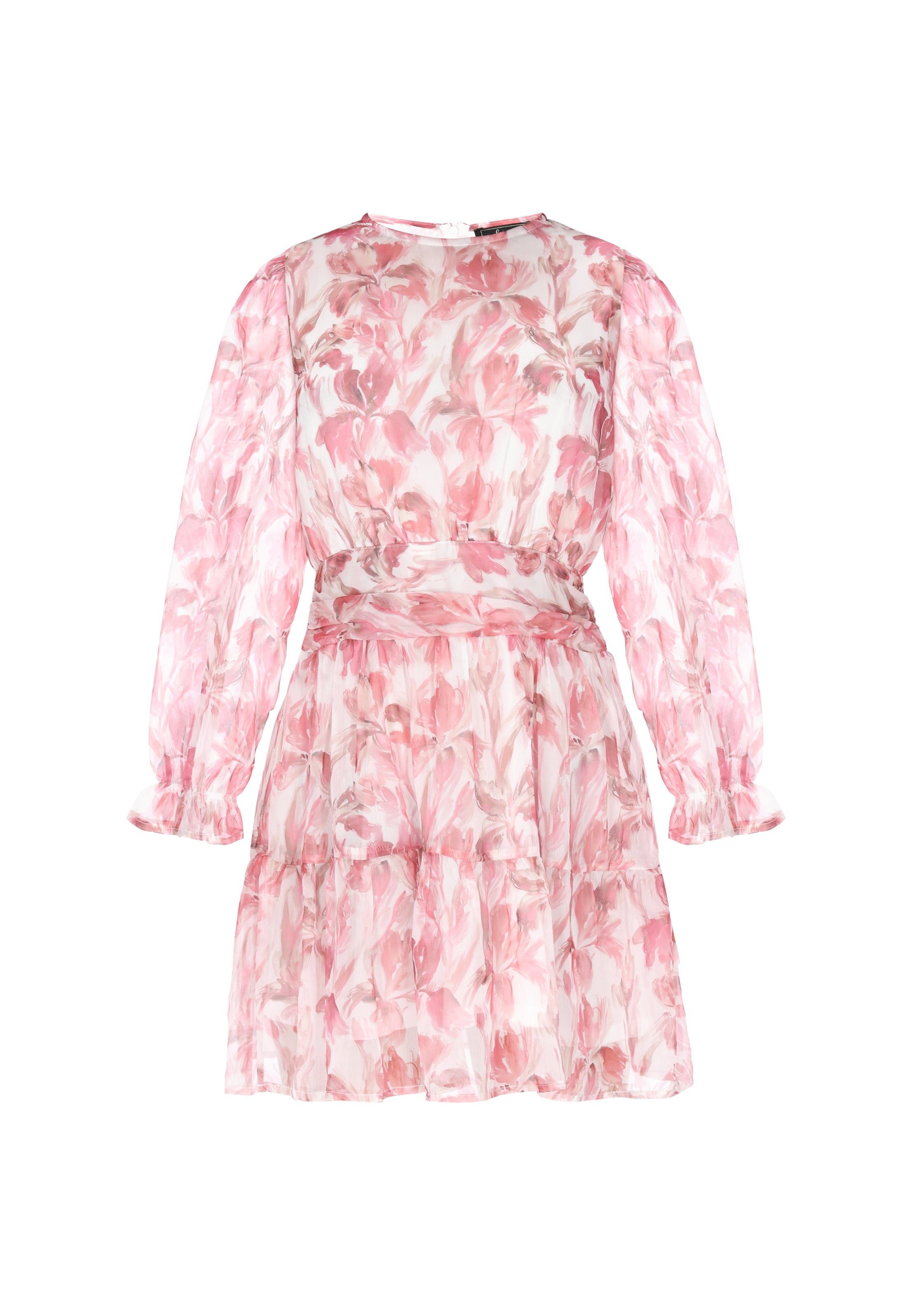 Robe faina en rose : devant