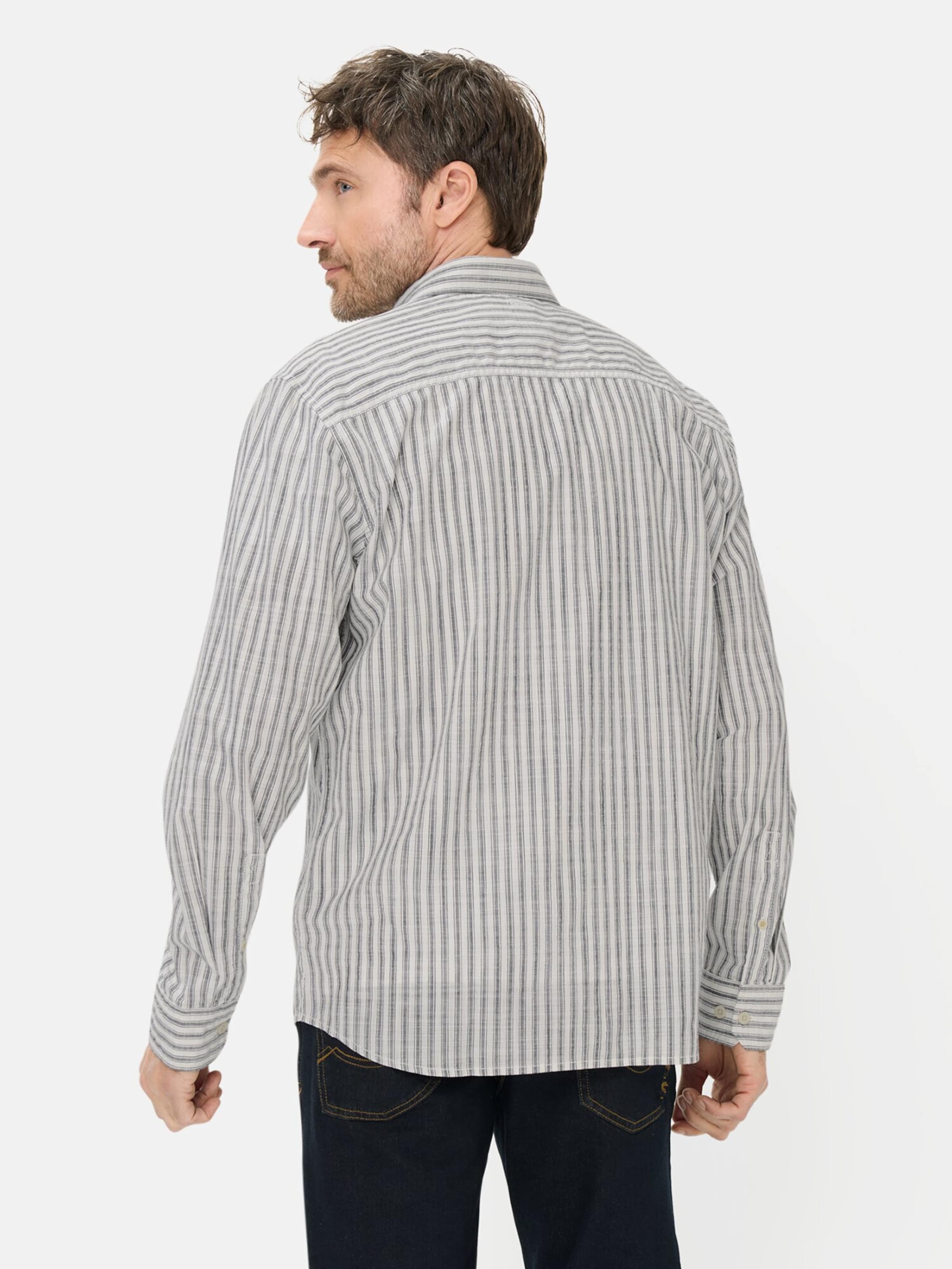 CAMEL ACTIVE Regular fit Button Up Shirt in Grey