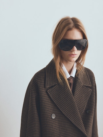 MANGO Átmeneti kabátok 'Picachek' - barna