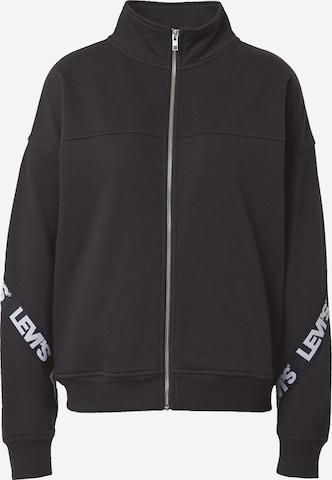 LEVI'S ® Tréning dzseki 'GR Taped Flex Zip' - fekete: elől