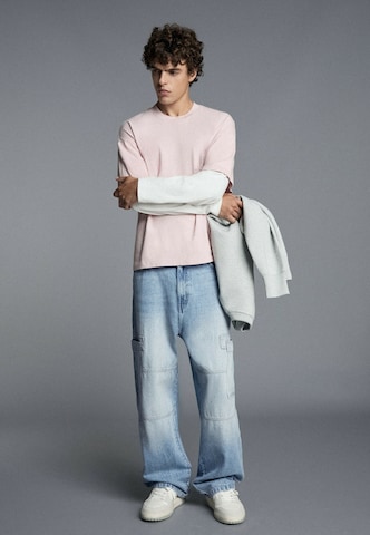 Bershka Baggy Cargo farmer - kék