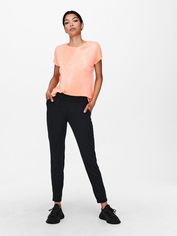 Coupe slim Pantalon de sport ONLY PLAY en noir