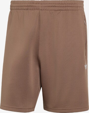ADIDAS ORIGINALS Broek 'Trefoil Essentials' in Bruin: voorkant