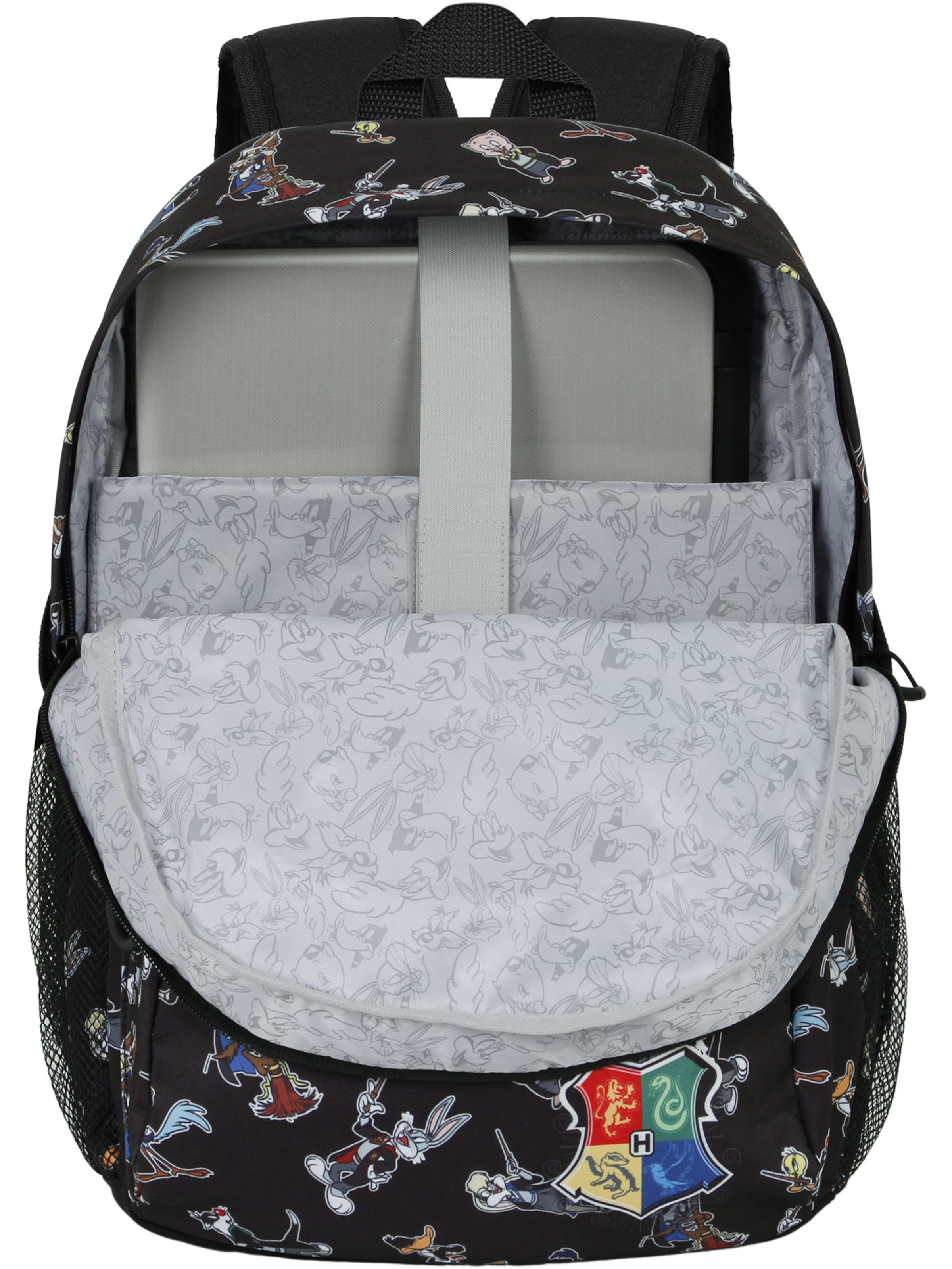 Zaino 'Looney Tunes Harry Tunes-Fan Fight 2.0' di Warner Bros. in nero