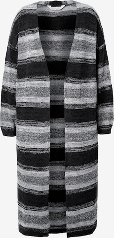 Janet & Joyce Knit cardigan in Black: front