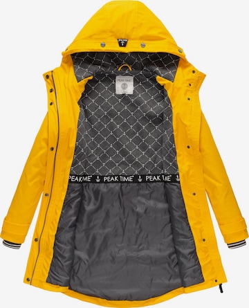 Manteau fonctionnel Peak Time en jaune