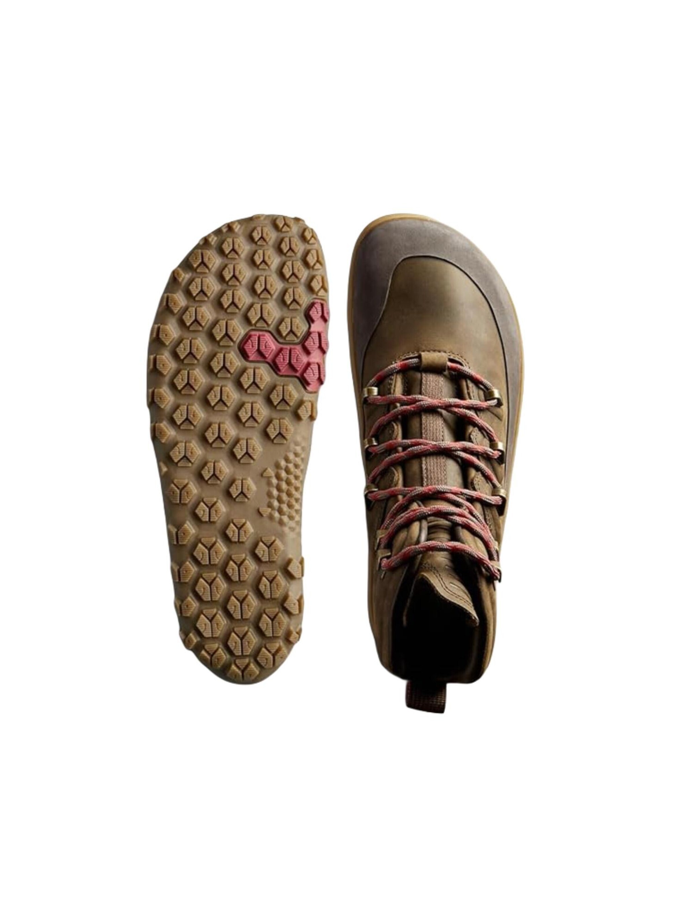 Vivo Barefoot Boots 'TRACKER LEATHER AT' in Brown