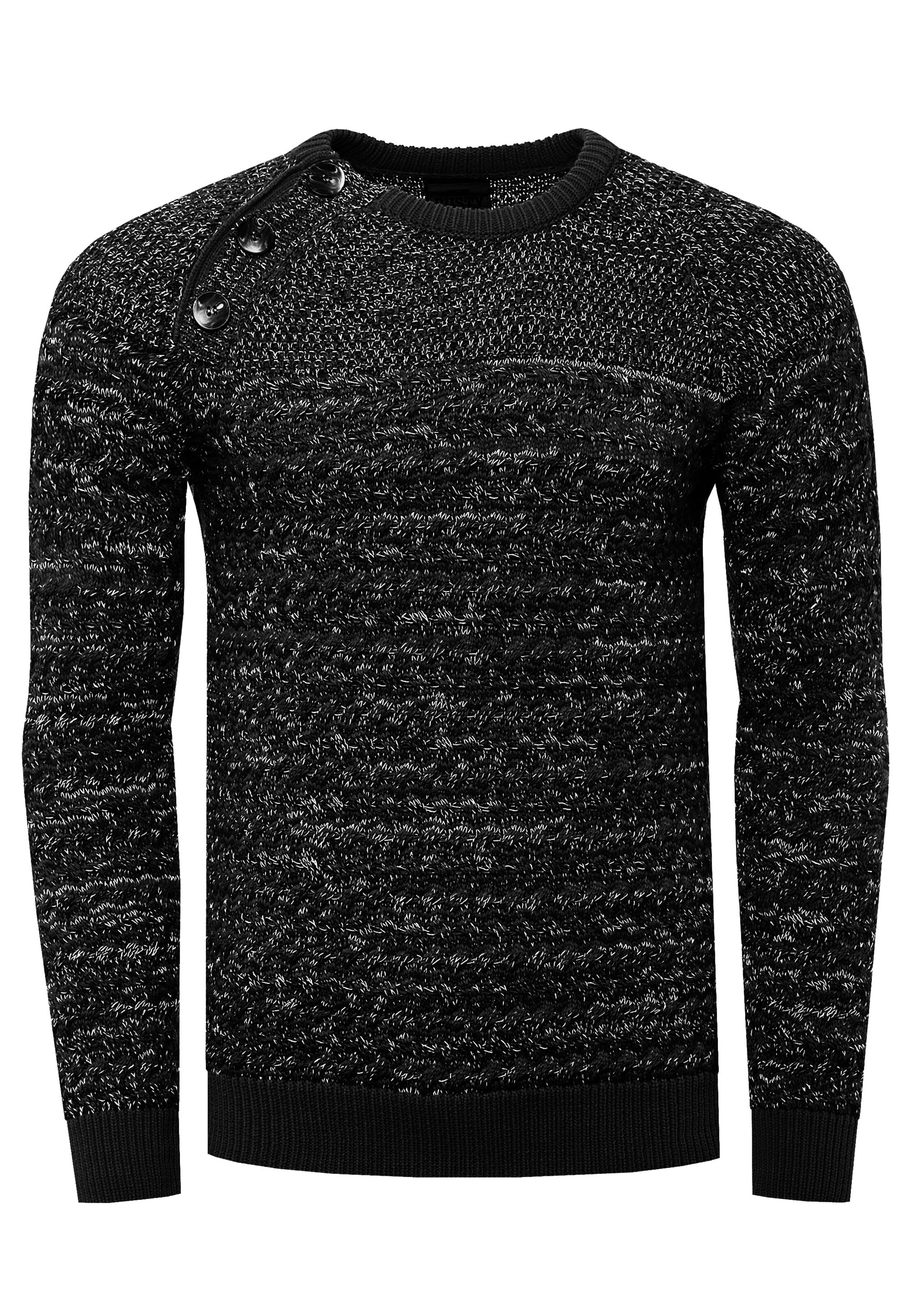 Rusty Neal Pullover in Mischfarben: Vorderseite