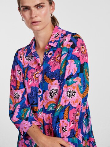 Rochie tip bluză 'MILANA' de la YAS pe albastru