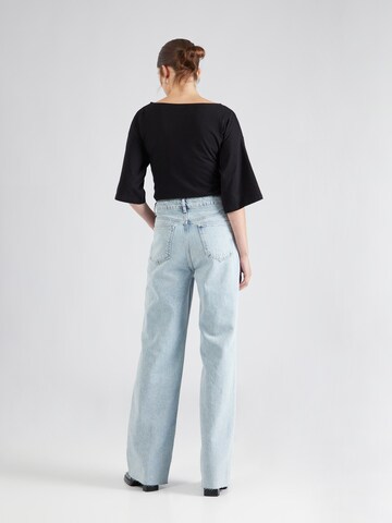 Guido Maria Kretschmer Women Wide Leg Jeans 'Loreen' in Blau: Rückseite