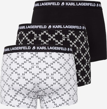 juoda Karl Lagerfeld Boxer trumpikės