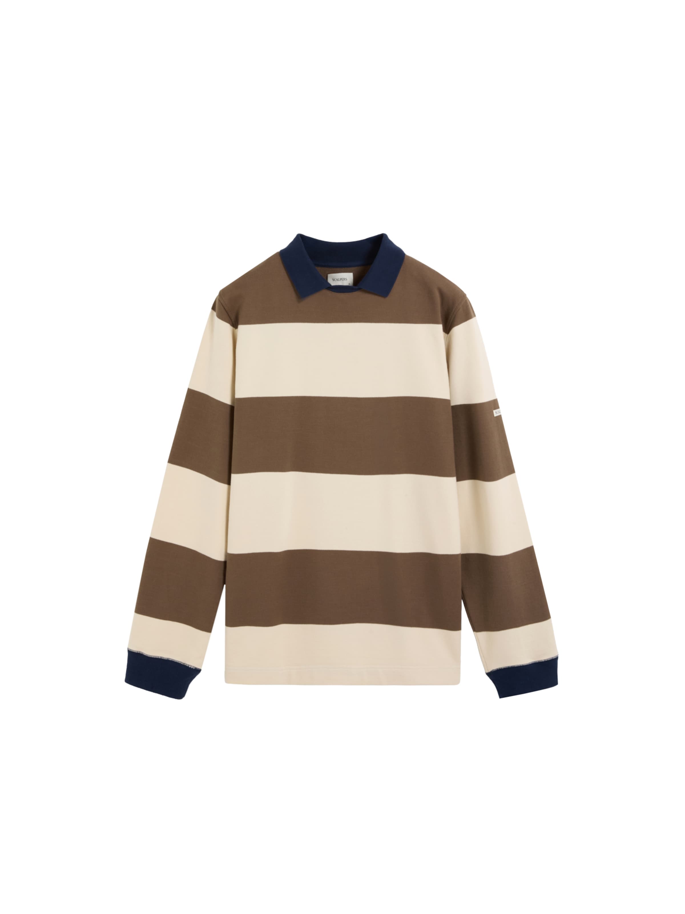 Scalpers Bluzka sportowa ' ' w kolorze brązowy: przód