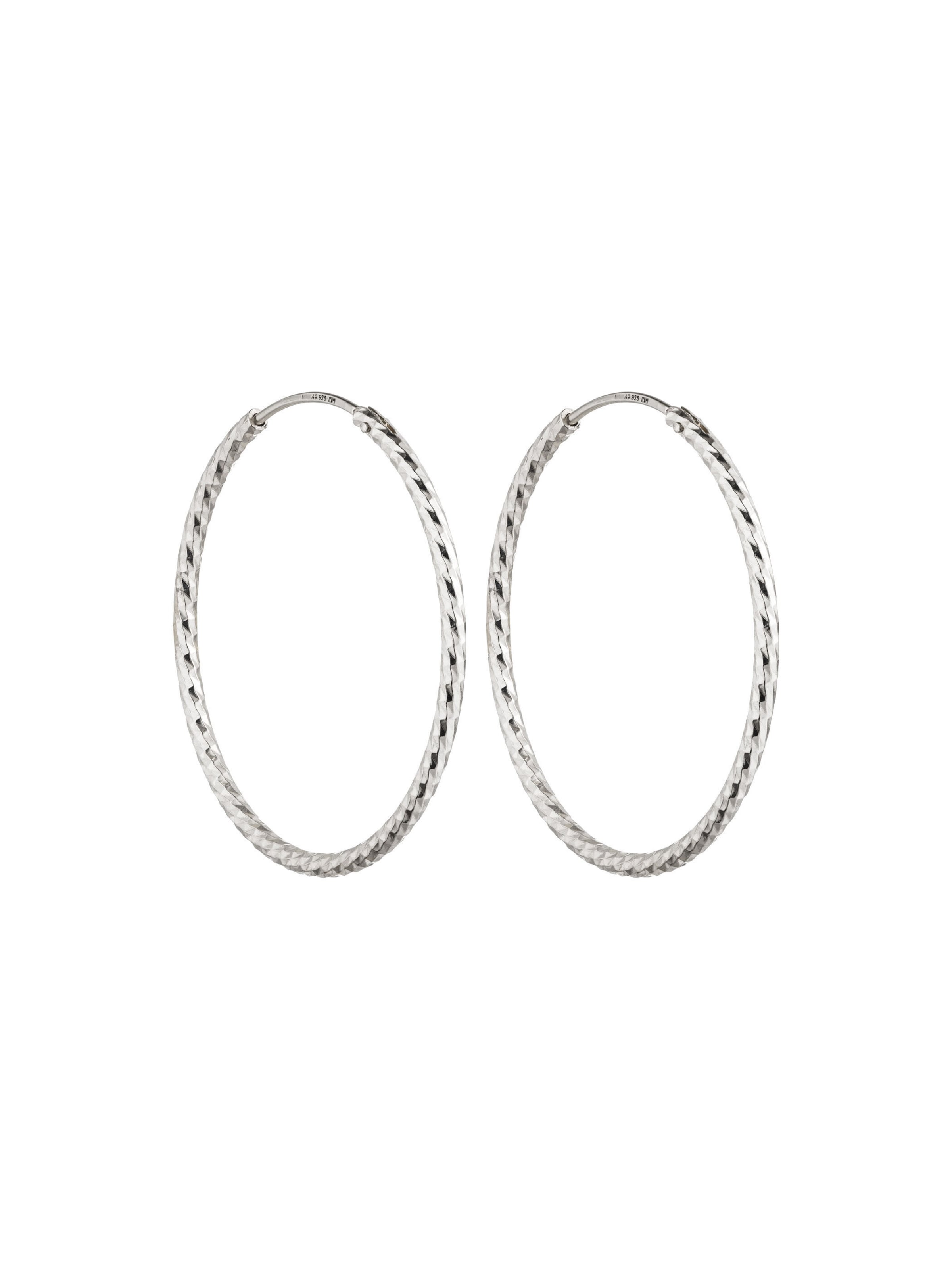 PURELEI - Pendientes 'Gleam' en plata: frente