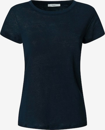 T-shirt 'Megan' Pepe Jeans en bleu : devant