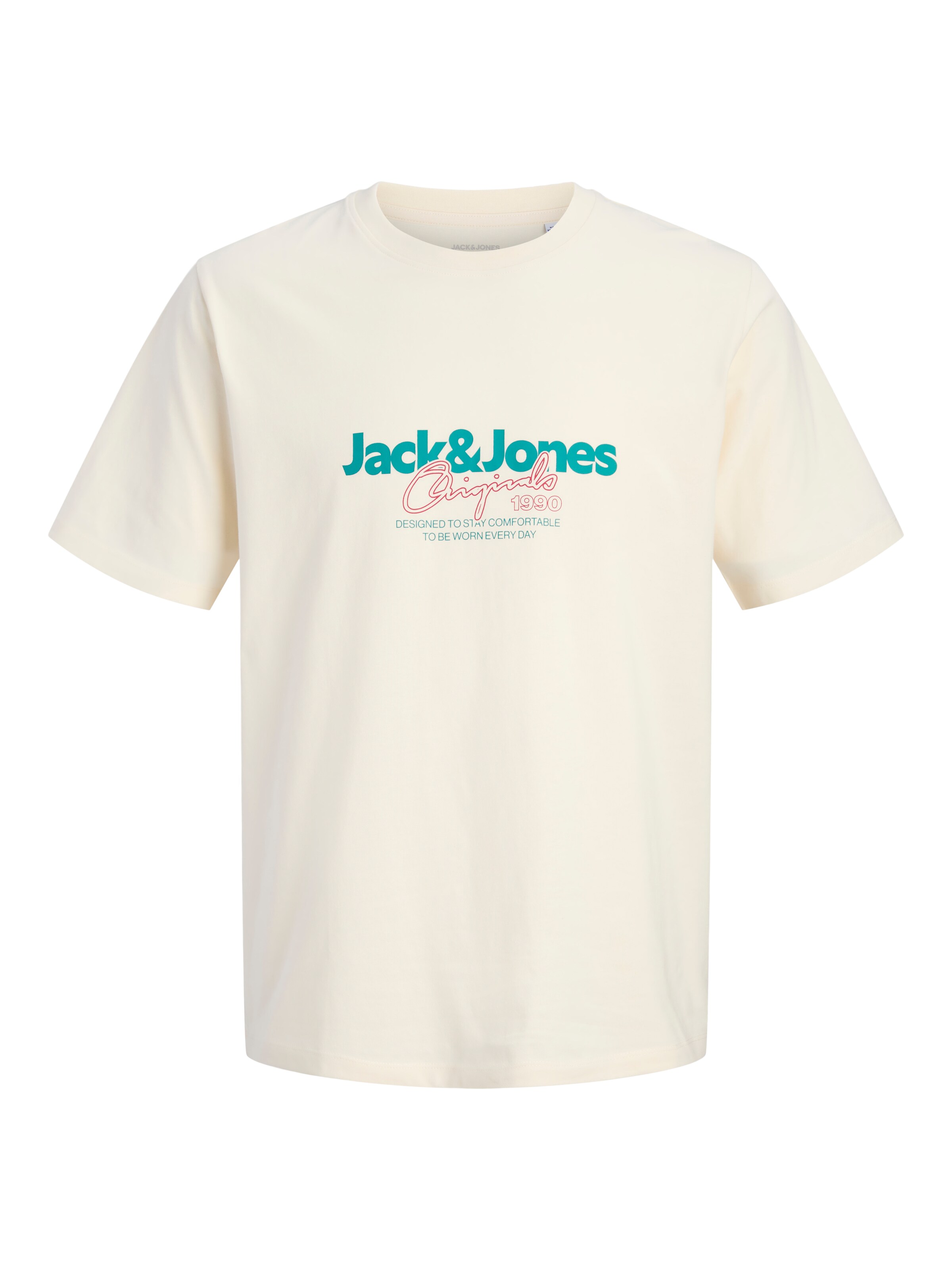 JACK & JONES Shirt in Beige: Vorderseite