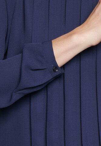 SEIDENSTICKER Blouse ' Schwarze Rose ' in Blauw