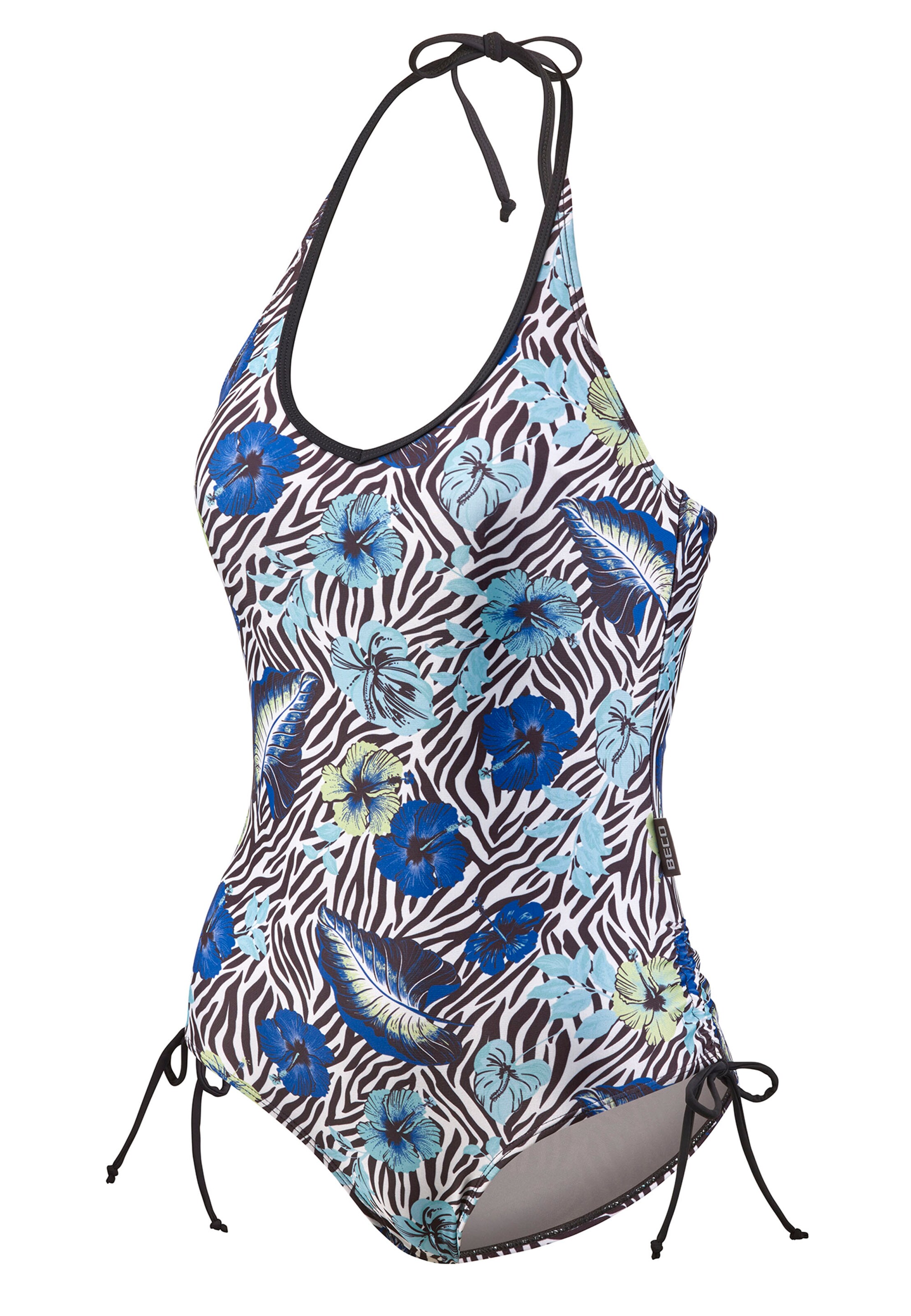 BECO the world of aquasports Triangel Badpak in Blauw: voorkant