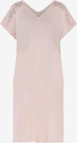 Hanro Nightgown ' Josephine ' in Pink: front