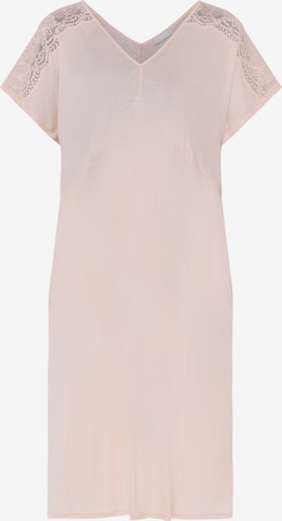 Hanro Nightgown ' Josephine ' in Pink: front