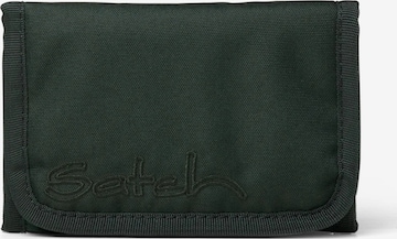 Satch Wallet 'Portemonnaie Geldbeutel' in Green: front