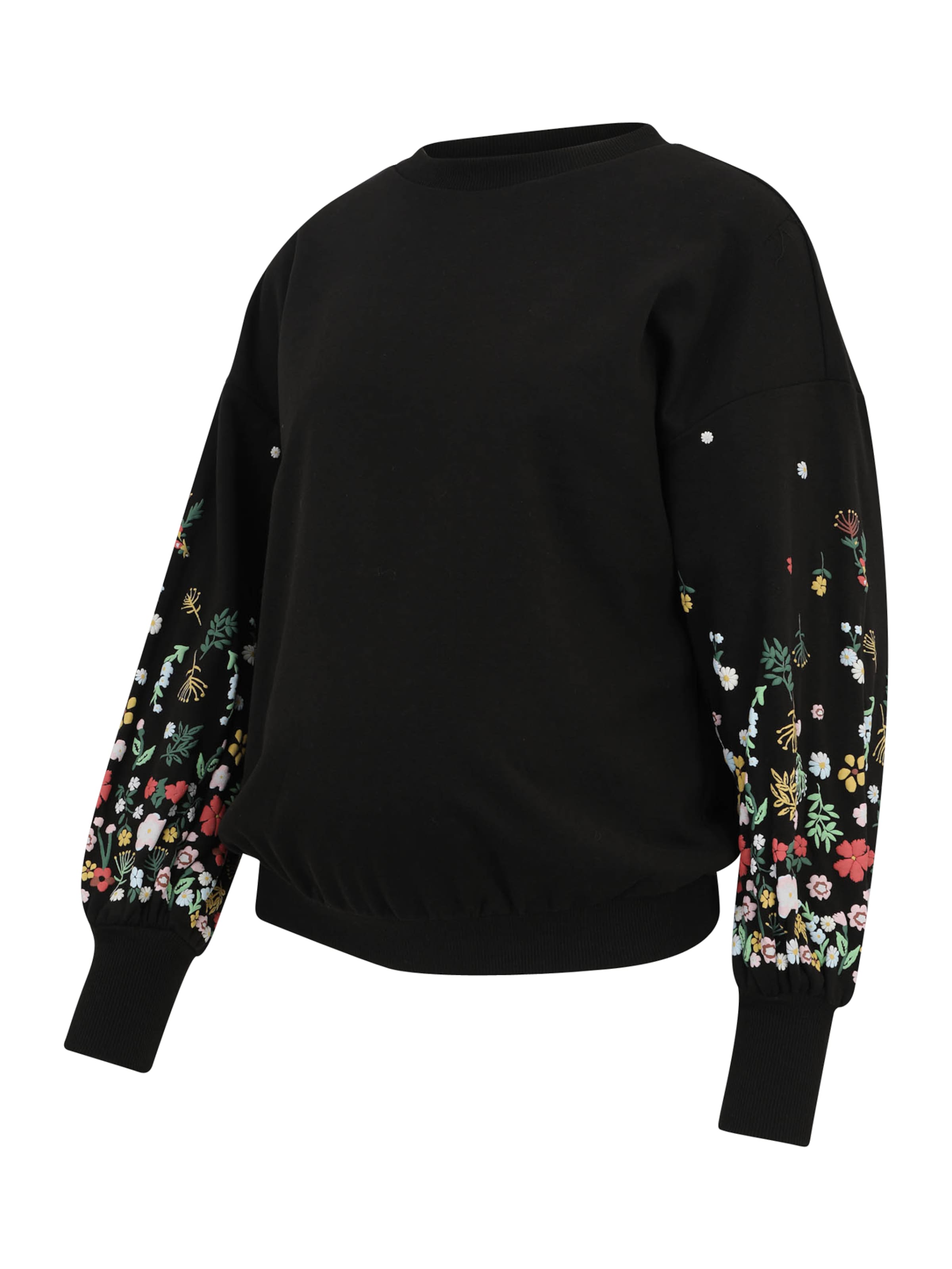 Only Maternity Mikina 'OLMBrooke' - Čierna: predná strana