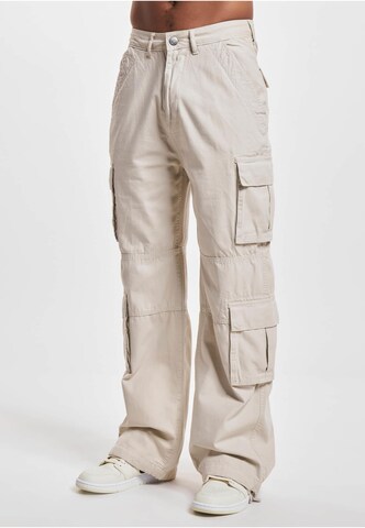 DEF Loosefit Cargohose in Grau