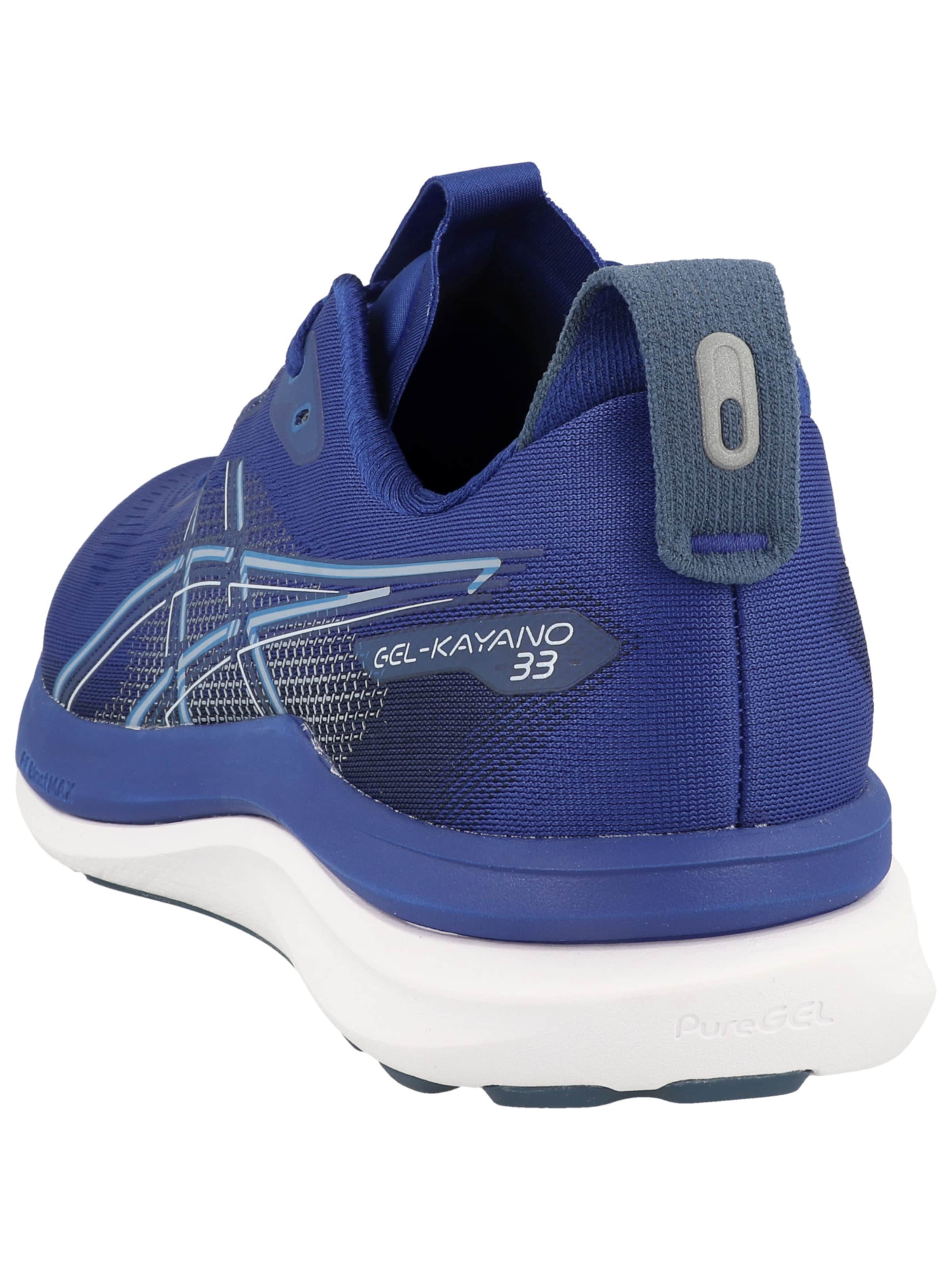 Chaussure de course 'Gel-Kayano 33' ASICS en bleu : derrière