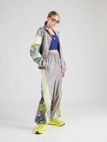 Effilé Pantalon de sport ADIDAS BY STELLA MCCARTNEY en gris