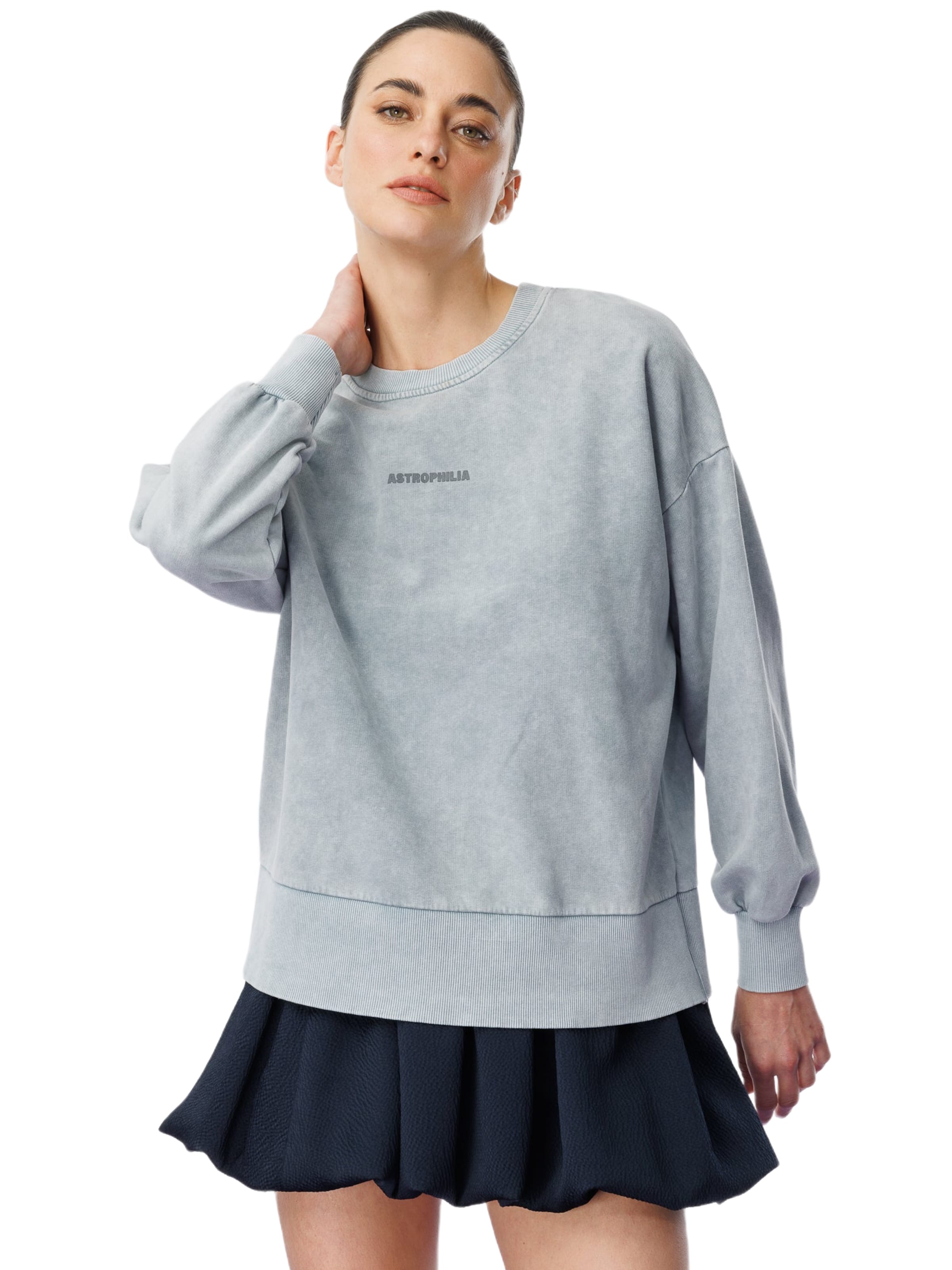 No Matter What Sweatshirt in Grijs