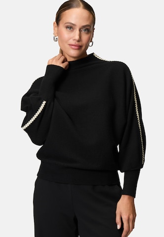 Pull-over zero en noir : devant