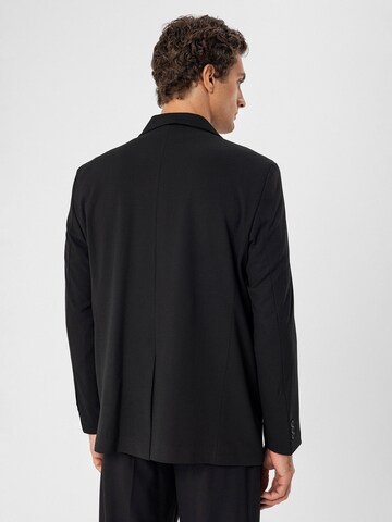 Coupe regular Veste de costume Antioch en noir