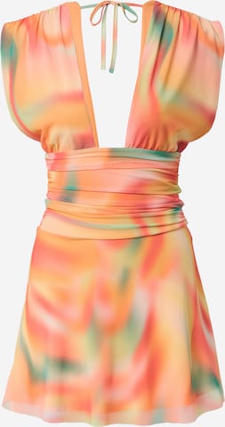 VIERVIER فستان 'Fiona' بلون برتقالي: الأمام