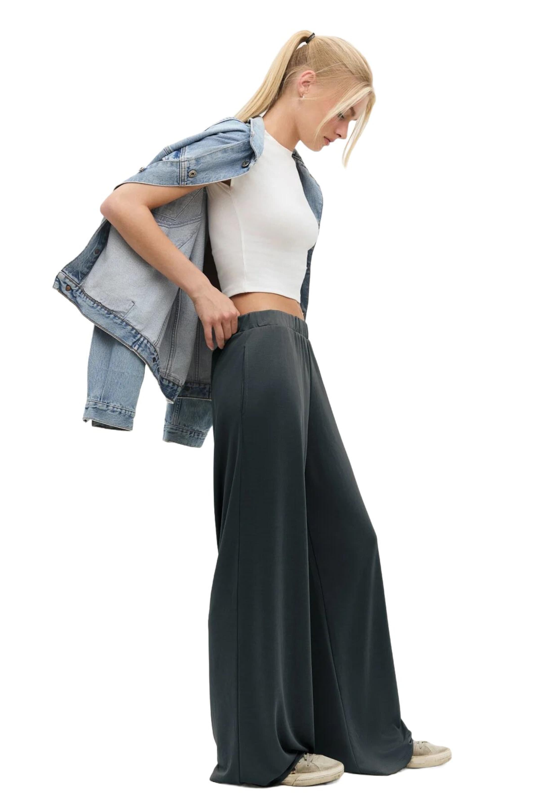 No Matter What Pants in Black: front