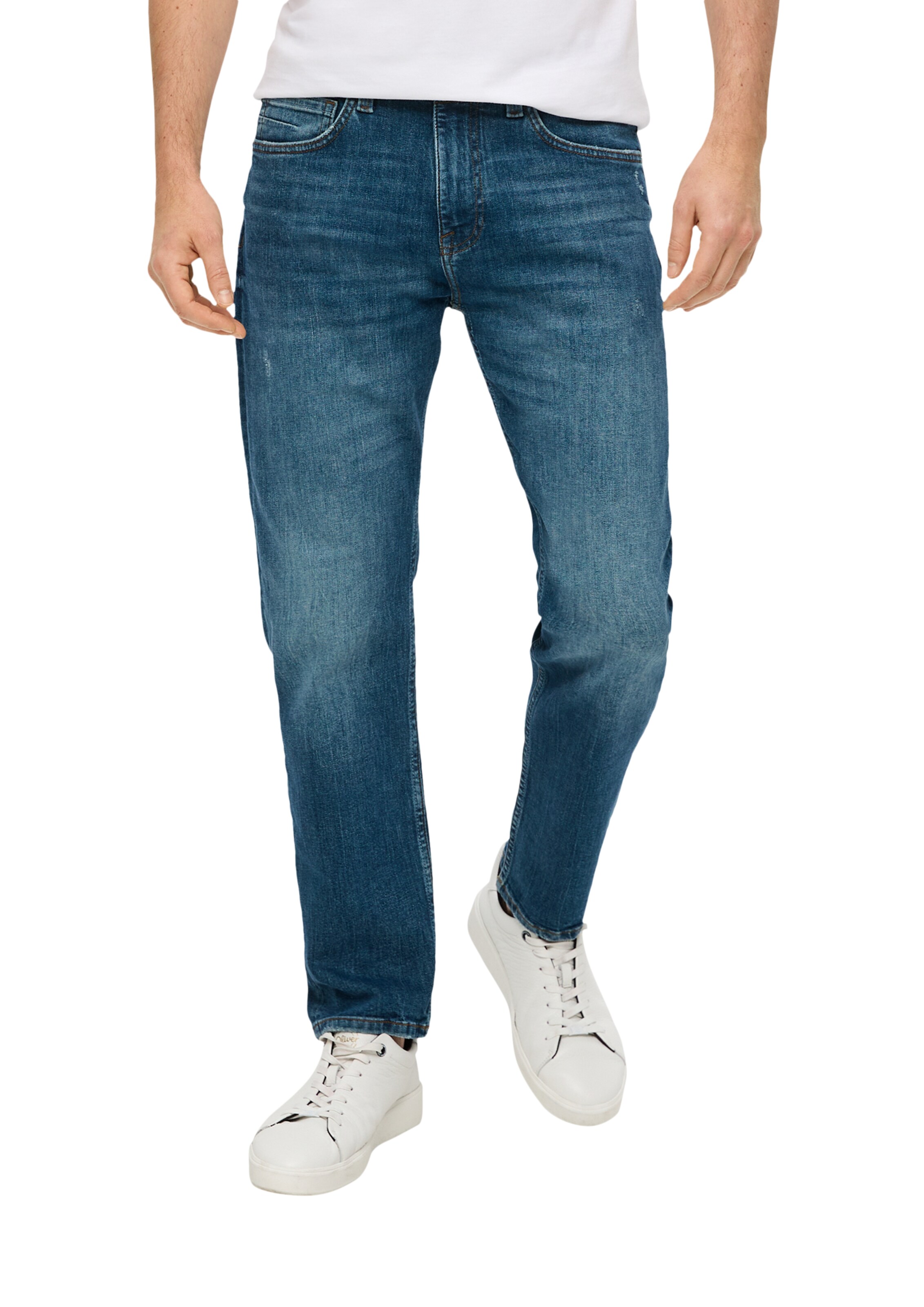 s.Oliver Tapered Jeans 'Mauro' in Blue: front