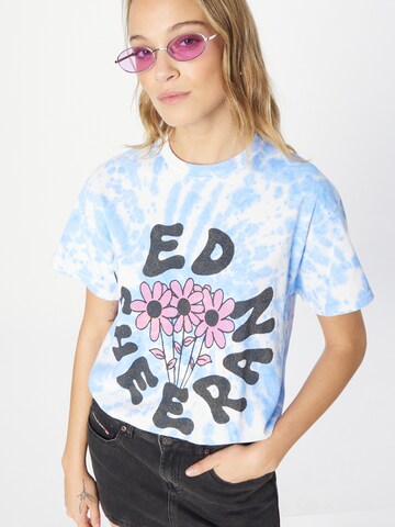 Daisy Street Shirts 'ED SHEERAN' i blå