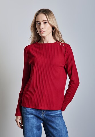 STREET ONE Shirt in Red: front