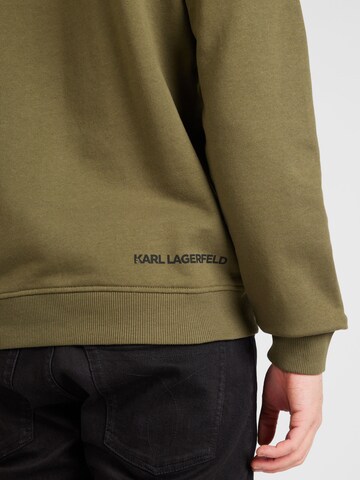 Karl Lagerfeld Суичър в зелено