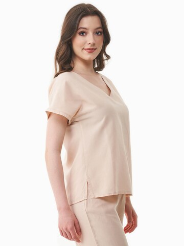 Organication Blouse in Beige