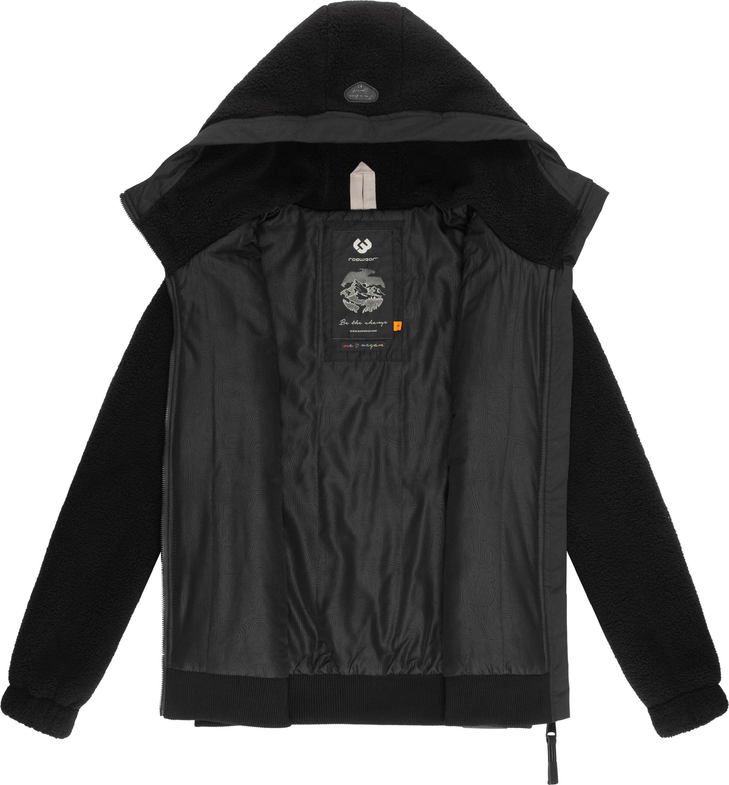 Ragwear Kevad-sügisjope 'Cousy', värv must