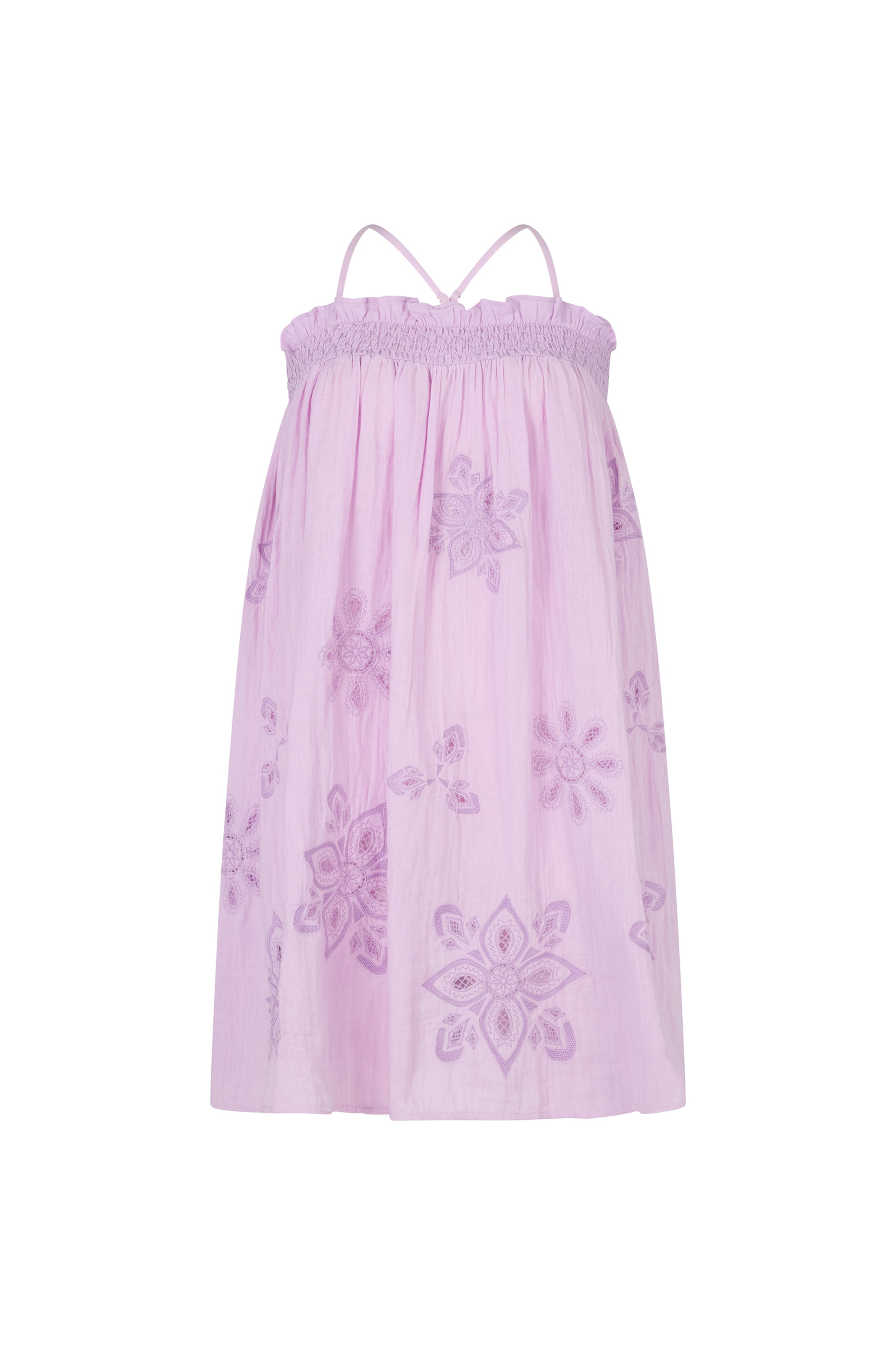 RAFFYA Dress 'Camilla' in Purple: front