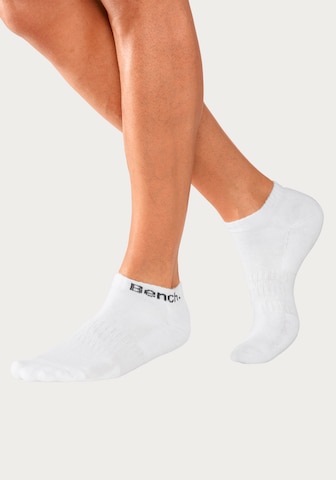 BENCH Αθλητικές κάλτσες σε λευκό: μπροστά