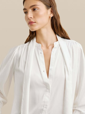 Chemisier Pepe Jeans en blanc