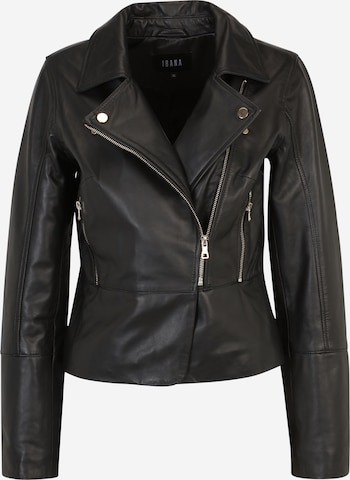 Ibana Between-Season Jacket 'BELINDA' in Black: front