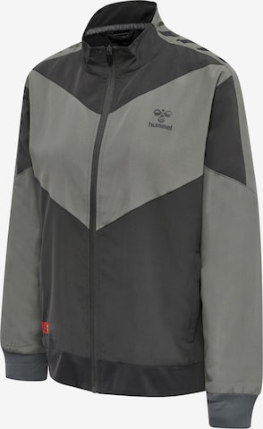 Hummel Sportjacke in Grau