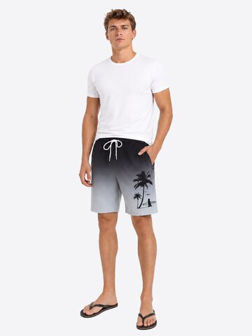 YAGESHARK Swimming Trunks 'badehose herren' in Grey