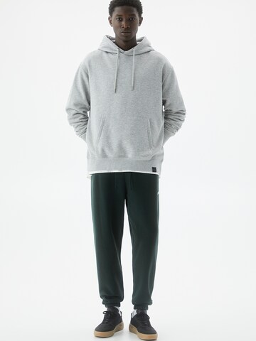 Pull&Bear Tapered Pants in Green