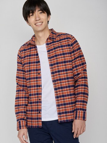 Regular fit Camicia di GREENBOMB in arancione