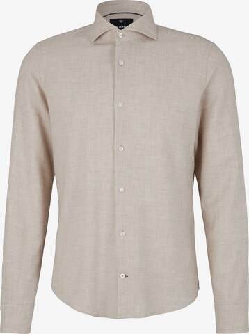 JOOP! Slim fit Button Up Shirt 'Pai' in Grey: front