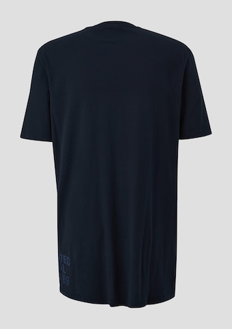 s.Oliver Men Tall Sizes Shirt in Blue